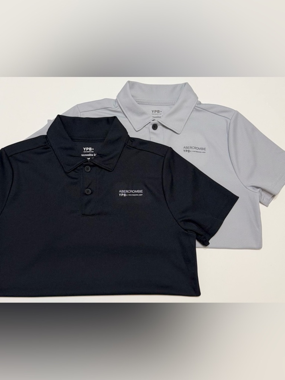 abercrombie kids Boys Bundle of YPB Lightweight Performance Polos - 11/12